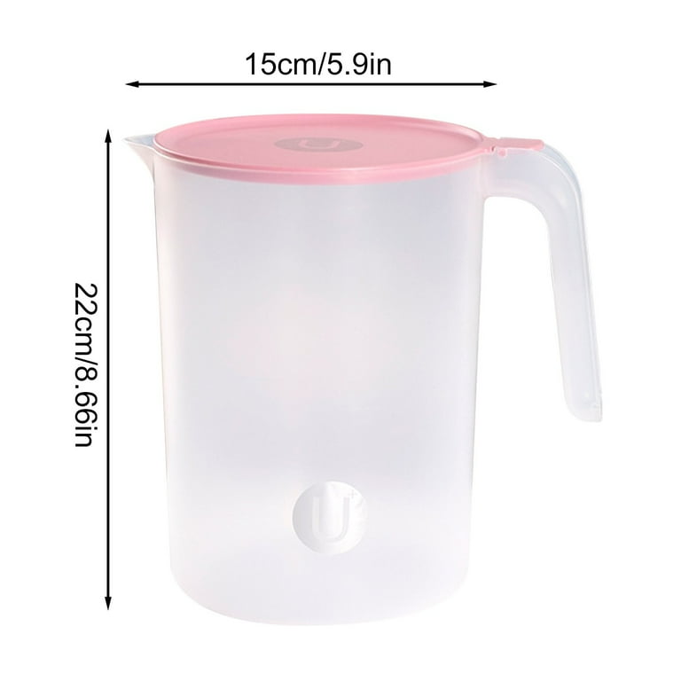 On Sale Jiiey Household Transparent Sealed Cold Water Kettle