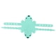 thumbnail image 2 of Cojín de cierre de puerta con diseño de dibujos animados, anticolisión, silencioso, flexible, protector de seguridad. Verde, 2 of 6