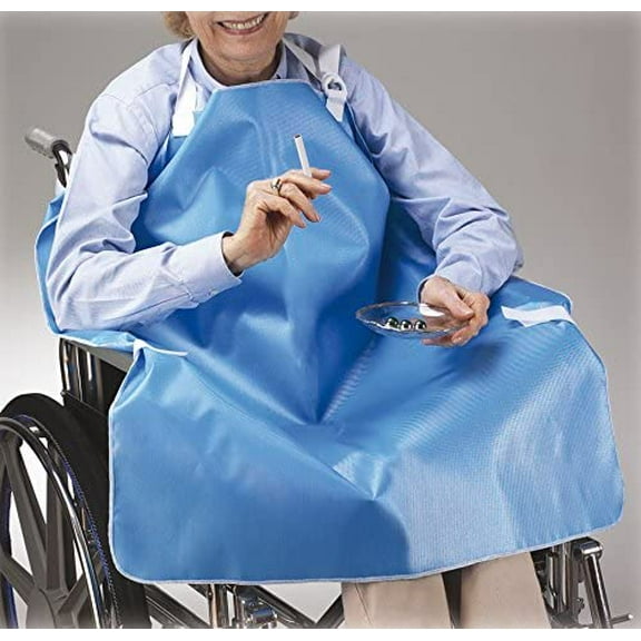 Skil-Care Corporation 906011 Apron Smokers Nonrstv Full Sz Blue Ea