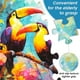 thumbnail image 4 of Puzzle de 24 piezas para personas mayores, piezas grandes, paquete de 6 colibríes, 4 of 7