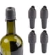 thumbnail image 5 of 4 tapones de silicona para vino con asa, a prueba de fugas, de grado alimenticio, universales, para botellas de cerveza, champán y copas, suministros de cocina., 5 of 8