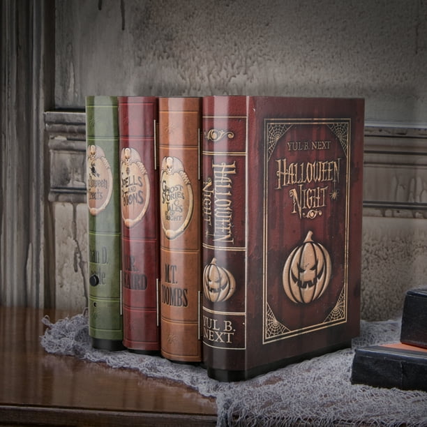 Moving Books Animated 2024 Halloween Decoration