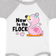 thumbnail image 4 of Inktastic New to the Flock Cute Baby Flamingo Boys or Girls Baby Bodysuit, 4 of 5