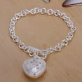 thumbnail image 4 of QQTDFG Many Types 925Sterling Silver Women's Fashion Accessories Chains Bracelet 8" -Round Coin Bracelet-H270, 4 of 9