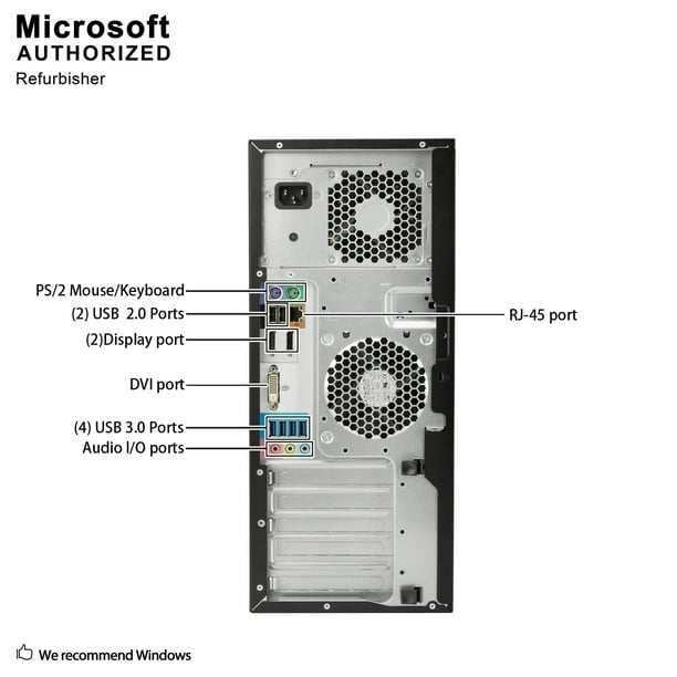 HP Elite 8200 Ordinateur de Bureau Complet avec écran 22-inch