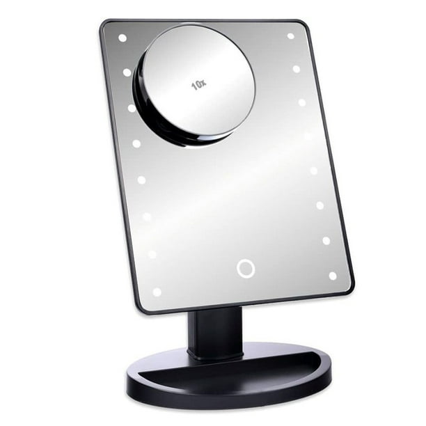 Makeup Mirror with Lights Large Lighted Vanity Mirror with 10X