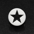 thumbnail image 3 of A Pair of Hollow Star Double Flared Ear Gauge Plug, 3 of 4