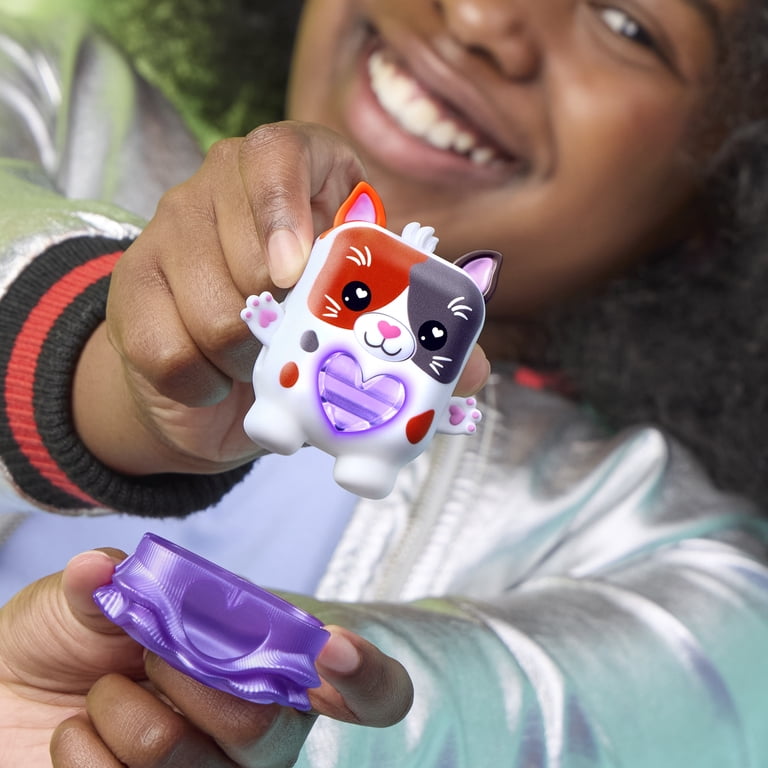 Hasbro Nano-mals Purrnelope the Calico Kitty, Electronic Pet Cat