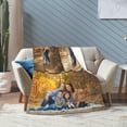 thumbnail image 4 of Custom Blanket - Soft, Lightweight, And Vibrant | Personalized Plush Fleece And Flannel For Photo Memories 50"X40", 4 of 6