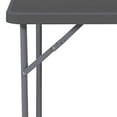 thumbnail image 2 of Iceberg Folding Table, Square Shape, Size - 34" x 34"in, Gray, 2 of 4