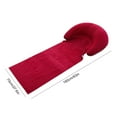thumbnail image 3 of Flocking Air Couch Tolantilla Inflable Ergonómica para Campamento () Rojo, 3 of 9