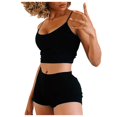 thumbnail image 1 of Gibobby Pantalones mujer Fitness Mujer Deportes Yoga Leggings Pantalones Running Athletic Workout Pantalones(Negro， XL), 1 of 2