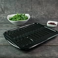 thumbnail image 3 of Range Kleen BP106X 2 Piece Air Fry Bake and Broil Pan Junior Size Black Porcelain, 3 of 6