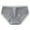 Gray, variant on rygai Mid-rise Briefs Thin Breathable Lace Decor Panties for Inner Wear,Skin Color XL