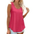 thumbnail image 5 of Sales Today Clearance Women Sale Items Lightning Deals of Today Clearance Womens Tank Tops White Tank Tops Women Eyelet Tops for Women Spaghetti Strap Tank Tops for Women Womens Tank Tops Loose Fit, 5 of 5