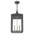 thumbnail image 4 of Livex Lighting Nyack 3 Light Outdoor Post Top Lantern, 4 of 7