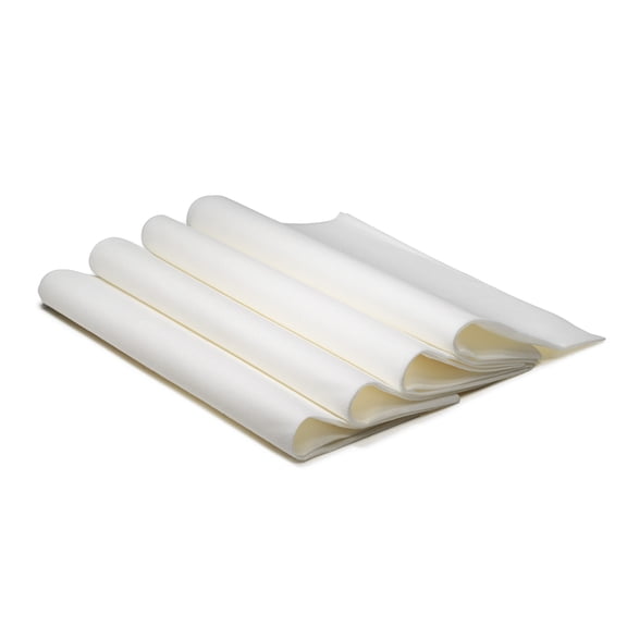 " OCCASIONS " Wedding Party Linen Feel White 16'' x 16'' Dinner Paper Napkins (120, Square Fold)
