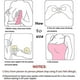 thumbnail image 3 of Nipple Breast Covers Breast Pasties Adhesive Disposable Bra 40 Pairs, 3 of 3