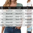 thumbnail image 3 of Endives Women's Shirts V Neck Long Sleeved Shirt Top Loose Dress Casual White Shirt Plus Size, 3 of 6