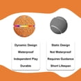 thumbnail image 5 of Pet Toys for Dogs Yifan, Interactive Smart Automatic Bouncing Dog Toy Ball, 3 Play Modes, Waterproof Design, Motion Sensing Function (Orange), 5 of 7