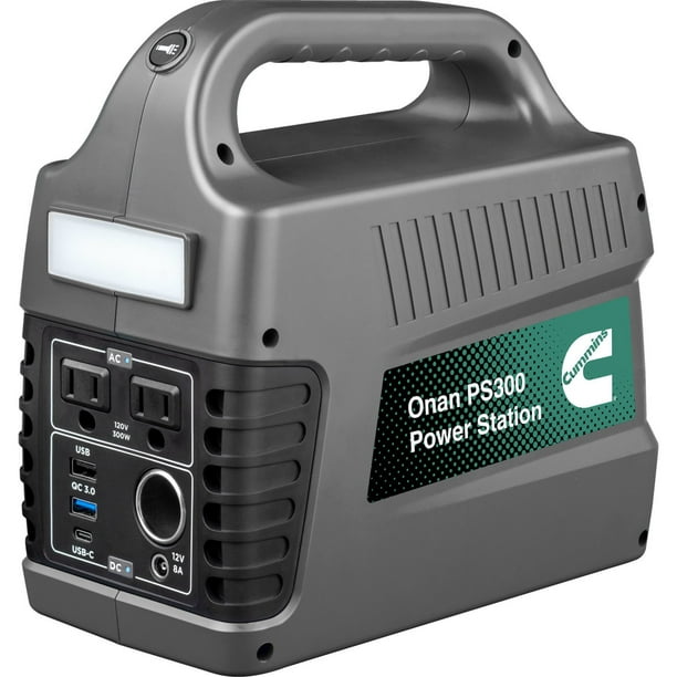 Cummins 296Wh 600 Peak Watt Portable Power Station and Solar
