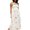 White, variant on Elippeo Women Slip Dress, Sleeveless Tie-up Graphic Print Summer Swing Dress Long Dress for Vacation