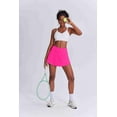 thumbnail image 3 of Pinspark Women's Tennis Skirts High Waisted Pleated Athletic Skort with Pockets Lightweight Golf Running Workout Sports, 3 of 8