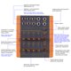 thumbnail image 3 of Mezclador Consola mezcladora de 8 canales, mezclador estéreo de línea de 8 canales con ruido ultrabajo, mezclador de Audio Digital compacto con conmutación Mono/estéreo para bajo de guitarra, 3 of 8