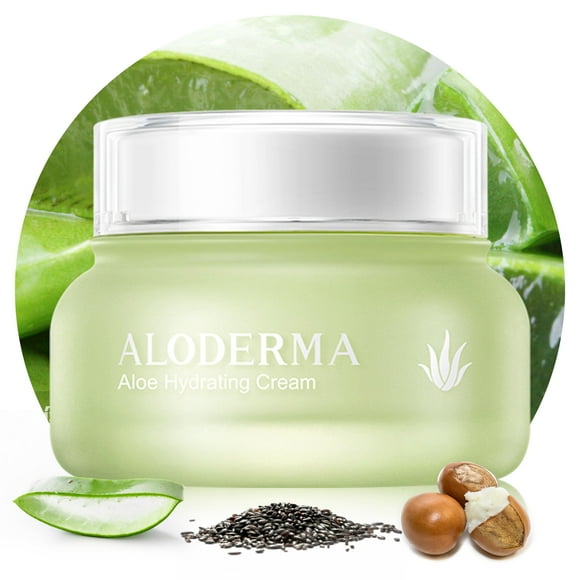 Crema facial hidratante Aloderma Hydrating 50 ml con aloe vera