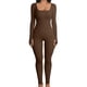 thumbnail image 3 of Nuevo Conjunto de Yoga sin costuras, monos para mujer, traje de una pieza con cremallera, ropa de entrenamiento de realce para gimnasio, traje deportivo, chándal, 3 of 5
