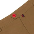 thumbnail image 5 of Dagugfen Work Pants for Men Button Fitted Lightweight Comfy Business Casual Office Trousers Solid Color, 5 of 6