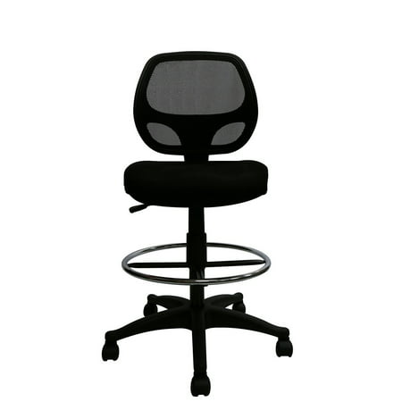 Mid-Back Black Mesh Computer Chair Task Desk Chair Ergonomic Chair with