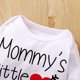 thumbnail image 5 of Conjunto de mono y pantalones de amor para el primer día de San Valentín de SDJMa para bebés recién nacidos, niños y niñas, 5 of 8