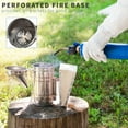 thumbnail image 5 of VIVO Bee Hive Smoker Stainless Steel w/Heat Shield Beekeeping Equipment, 5 of 6