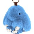 thumbnail image 1 of Llavero con colgante de muñeca de conejo para puerta de coche, decoración de bolso de mujer, bonito llavero de felpa para accesorios de coche de conejo, 1 of 5