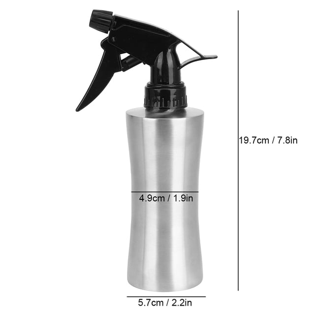 Regaderas, botella rociadora de agua de acero inoxidable de 250 ml para múltiples plantas, diseño exquisito