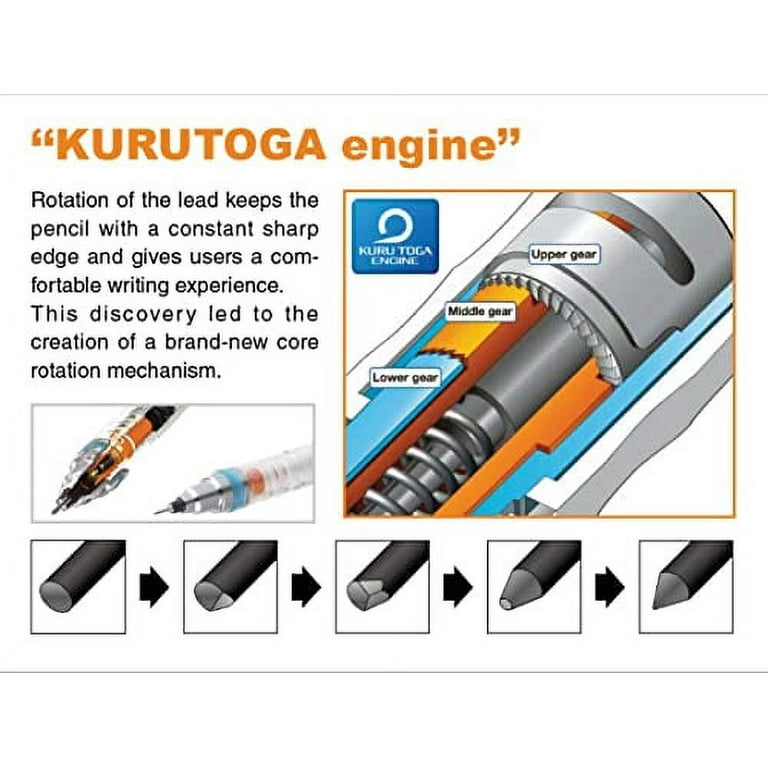 Uni Kuru Toga Roulette Auto Lead Mechanical Pencil