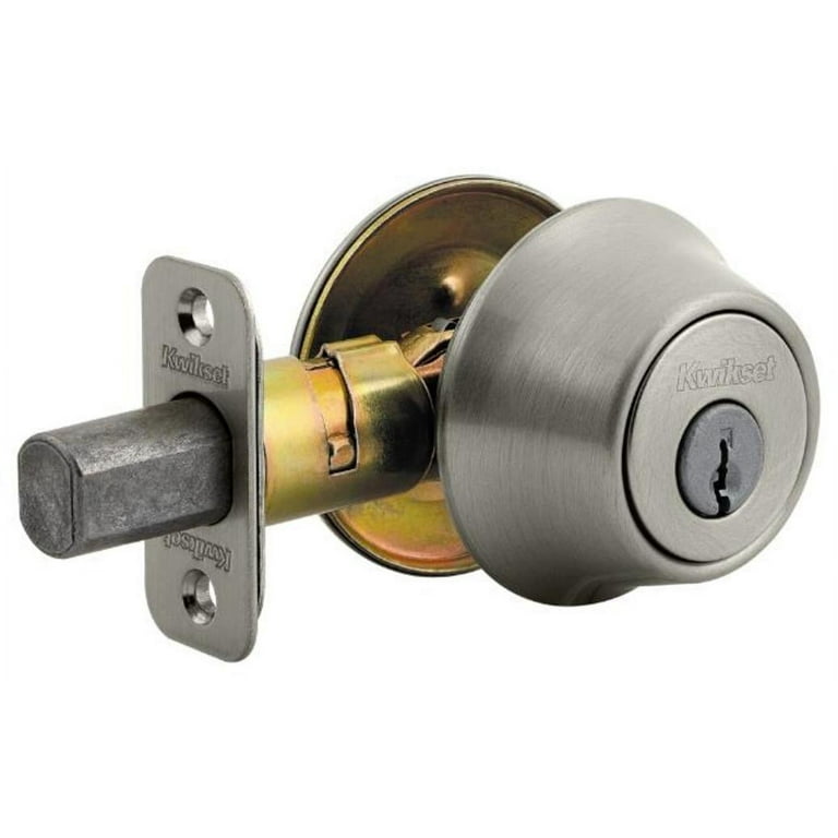 公式限定 福袋 - 公式通販オンラインショップ Kwikset Single Cylinder Deadbolt with SmartKey, Satin Nickel IndustrialHardware