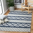 thumbnail image 2 of SAFAVIEH Vermont Chelsea Striped Area Rug, 5' x 8', Ivory/Blue, 2 of 8