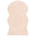 thumbnail image 2 of Safavieh Faux Sheep Skin Jadyn Animal Area Rug, Light Pink, 5' x 8', 2 of 12