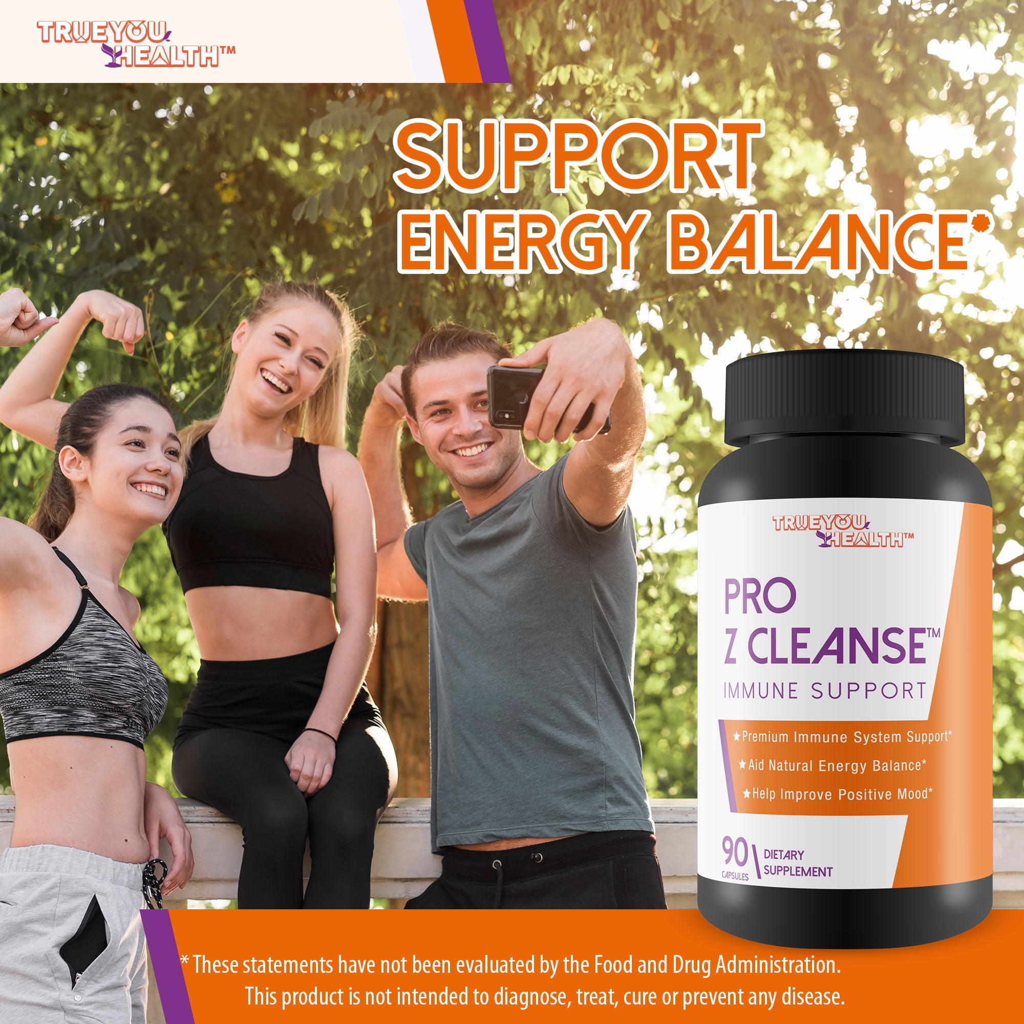 Pro Z Cleanse - Premium Immune System Support with Immune Boosting Vitamin C, Zinc, Vitamin D 5000 IU, Ginger, & Turmeric Curcumin - Immune Support Supplement for Women & Men - Aid Immune Health