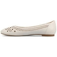 thumbnail image 3 of Journee Womens Kamrah Ballet Cut Out Round Toe Dress Flats, 3 of 10