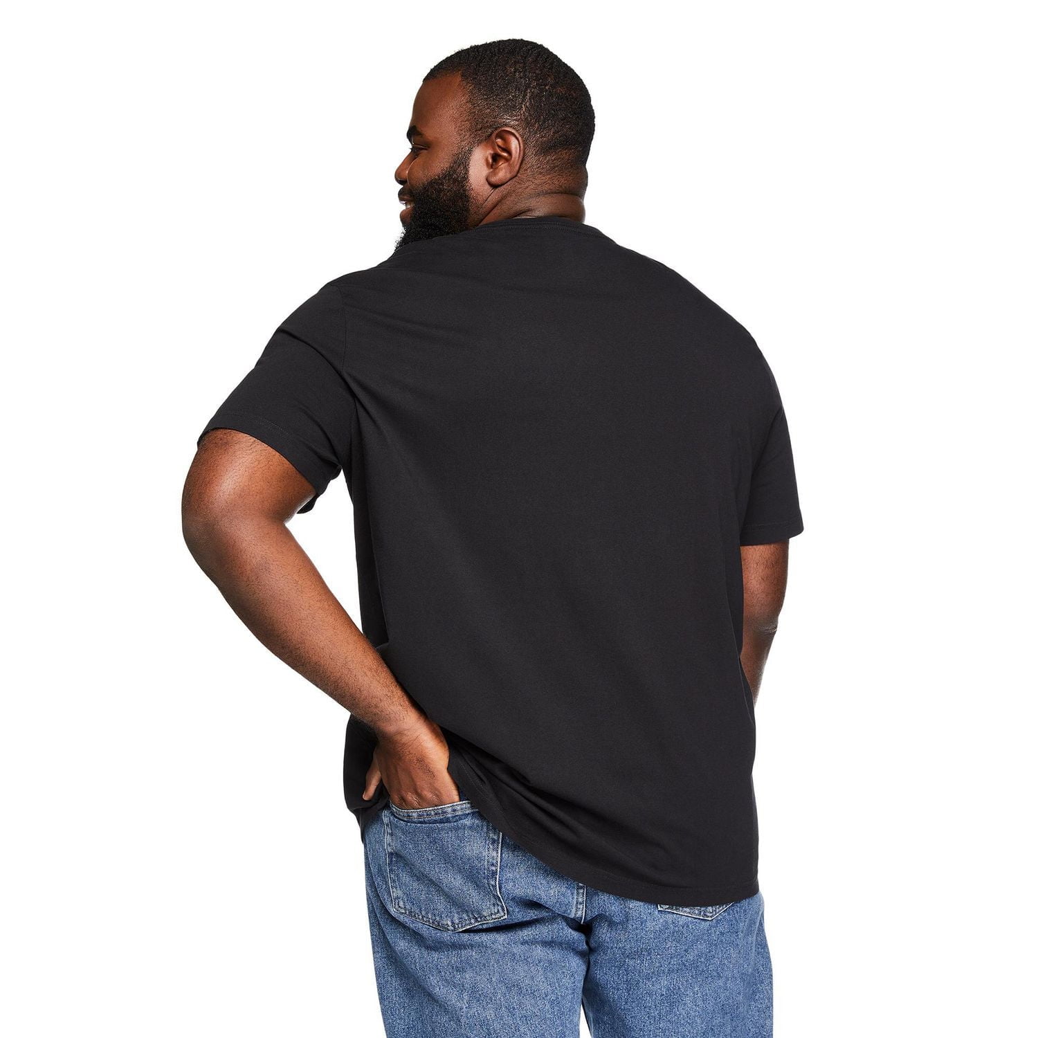 T-shirt à manches courtes George Plus pour hommes Tailles 3XL-5XL