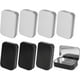 thumbnail image 1 of Caja de hojalata de metal de 8 piezas con tapa, lata de aluminio rectangular pequeña a prueba de óxido, caja de hojalata pequeña para suministros en miniatura, caja de hojalata para almacenamiento en, 1 of 5