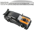 thumbnail image 4 of 1 16 RC Drift Car 4WD Luz LED De Alta Velocidad 18 Km H Control Remoto Modelo De Carreras Juguete Negro, 4 of 7
