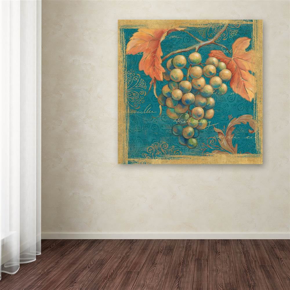 Trademark Fine Art "Lovely Fruits IV" Canvas Art by Daphne Brissonnet
