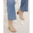 thumbnail image 7 of Time and Tru Women's Western Slouch Heeled Booties, Sizes 6-11, 7 of 7