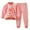 A2-188-Pink, variant on Caqnni Toddler Baby Girls Clothes Long Sleeve Shirt Top Flare Denim Jeans Cute Outfit Baby Girl Fall Winter Clothes Loungewear (4-5 Years)