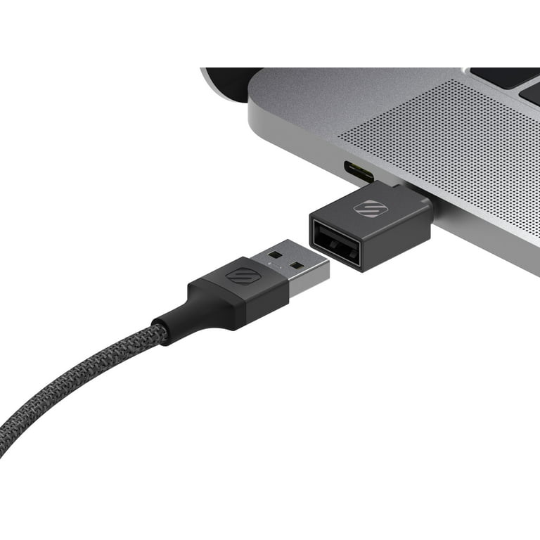 Scosche CAAKIT-RP Strikeline Adapter Kit USB Charge & Sync Cable Connectors, 2-Pack, Black