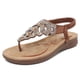 thumbnail image 2 of Sandalias romanas zapatos tanga mujeres con apoyo t-Cortra cómodas para verano elegante, 2 of 9